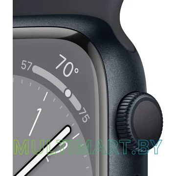 Смарт-часы Apple Watch Series 8 45 мм GPS Midnight M/L A2771 (MNUL3LL/A) картинка 3